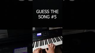 GUESS THE SONG 5 piano pianotutorial pianocover pianomusic pianolessons guessthesong [upl. by Nikolaos]