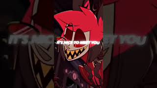 ALASTOR SINGS INSANE BY BLACK GRYPHON 🔥   HAZBIN HOTEL AMVEDIT anime hazbinhotel shorts [upl. by Letnohc]