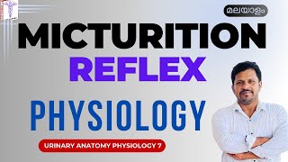 Micturition Reflex Physiology Malayalam Urination physiology Malayalam [upl. by Limann]