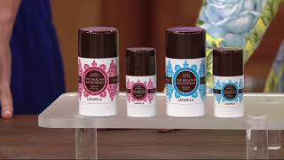 LAVANILA Set of 4 AluminumFree Deodorant on QVC [upl. by Holleran]