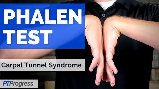 Phalen Test for Carpal Tunnel Syndrome [upl. by Airpal]