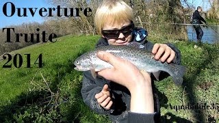 Ouverture de la Truite 2014  Pêche de la truite  GoPro HD [upl. by Otis]