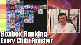 Boxbox Ranking Every Chibi Finisher [upl. by Anibla]