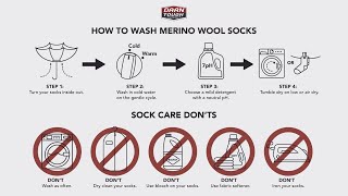 How to Wash Merino Wool Socks [upl. by Icrad]