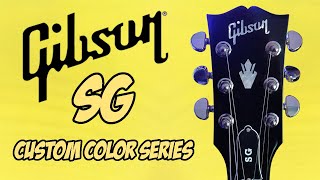 Guitar Review GIBSON SG Standard Custom Color Series TV Yellow [upl. by Elysee]