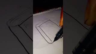 How to draw a book book drawing shorts reels [upl. by Khalsa]