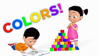 The Colors Song  Baby Songs by Nani and Babu [upl. by Armstrong]