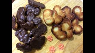 RECETA PALMERITASPALMERITAS DE CHOCOLATE FACIL [upl. by Adrienne]