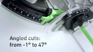 NEW Festool TS 55 R Plunge Saw with NEW features 561583 [upl. by Eniretak]