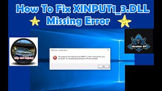 How To Fix xinput13dll Missing Error City Car Driving  2020  Works for Windows 10 81 7 [upl. by Cedric794]