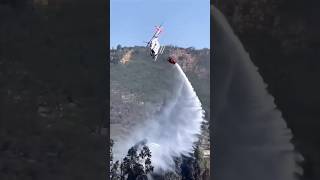 Helicopter water spray 😱😱 [upl. by Bruni]