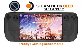 Horizon Forbidden West Test September 2024 on Steam Deck OLED with Steam OS 37 [upl. by Werdnaed]