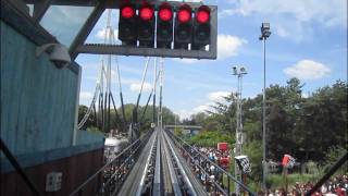 Stealth Front Seat onride HD POV Thorpe Park [upl. by Lainad]