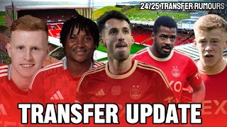 DUK TO LEAVE BARRON TO RANGERS MIOVSKI TO BIRMINGHAM 2 NEW SIGNINGS  Aberdeen Transfer Update [upl. by Dorsman861]