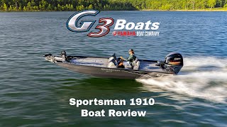 2023 G3 Sportsman 1910 Boating Review [upl. by Marlon]