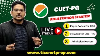 CUET PG Registration Started  Know the changes and paper codes for TISS [upl. by Wayne]