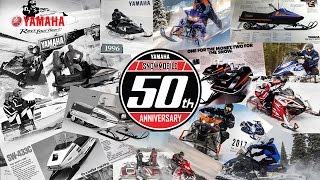 50 Years of Yamaha Snowmobiles [upl. by Eeruhs]