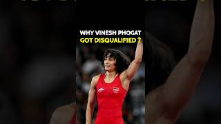 🚫Why Vinesh Phogat cant Lost 100g and got Disqualified❓️shorts vineshphogat [upl. by Nerua]