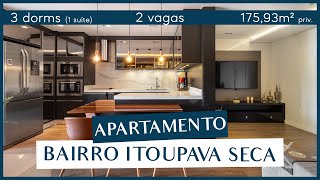 Apartamento com amplo terraço semi mobiliado à Venda no Bairro Itoupava Seca  Blumenau  3319443 [upl. by Nolrac204]