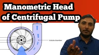 Manometric Head in Centrifugal Pump Hindi  Manometric Head of Centrifugal Pump [upl. by Tavey]