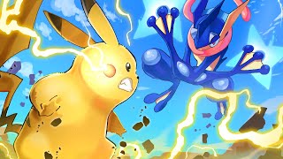 We Played The FUNNEST Pokemon Fighting Game EVER [upl. by Lennaj]