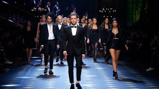 DolceampGabbana FallWinter 201718 Mens Fashion Show [upl. by Aicena994]