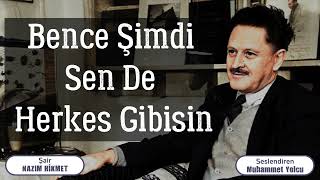 Bence Sen De HERKES GİBİSİN  Nazım Hikmet Şiir Dinletisi [upl. by Ardnazil]