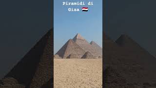 INCREDIBILI PIRAMIDI di Giza Egitto travel egypt 🇪🇬 [upl. by Aivata]