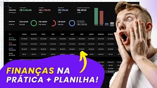 Tutorial  Como usar na prática a planilha de controle financeiro finanças pessoais 2023 [upl. by Thorin]