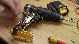 ShoutingElectronics 29  DeWalt DCD778 Battery Drill Repair [upl. by Atrahc]