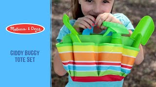 Melissa amp Doug Giddy Buggy Tote Set [upl. by Yeniar867]