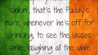 The Dubliners  Rocky Road To Dublin HQHD Lyrics [upl. by Ahsetal161]