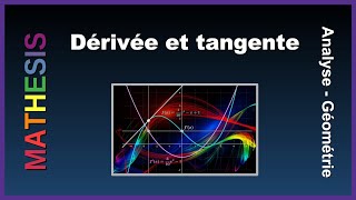 FR La dérivée dune fonction et son interprétation géométrique [upl. by Nnybor]