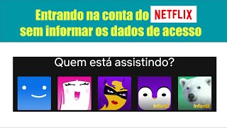 O poder dos COOKIES como logar na conta do Netflix SEM informar o EMAIL e a SENHA [upl. by Anjela211]