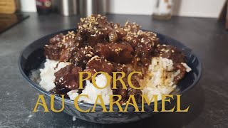 comment faire un porc au caramel [upl. by Ayokahs]