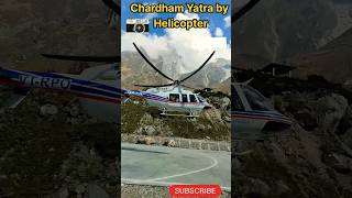 Chardham Yatra by Helicopter youtubeshorts travel viralvideo shortvideo [upl. by Eissehc57]