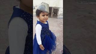 Asma ny pehnii huqqy wali cap😂😂cutebaby youtubeshorts entertainment video [upl. by Meredi]