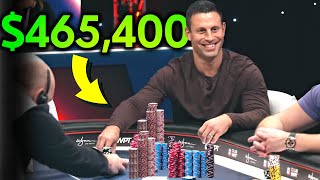 Epic Comeback with a PAIR of ACES for 465400 at WPT SUPER HIGH Stakes Cash Game [upl. by Edrick]