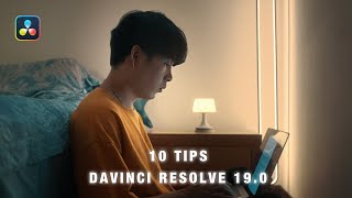 10 TIPS Will Save You Hours In Davinci Resolve 19 Studio [upl. by Asatan4]