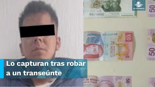 Cae otro quotchinero” aplicó “llave china” a su víctima para asaltarla [upl. by Araldo789]