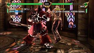 Soul Calibur 4 Astaroth Combos [upl. by Ttik]