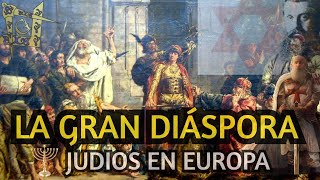 ✡️COMO llegaron LOS JUDIOS A EUROPA DIASPORA JUDIA Y EXILIOS en solo 8 minutos✅ [upl. by Erida538]