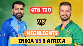 India vs South Africa 4th T20 Highlights 2024 Full Match  IND v SA 4th T20 Highlights 2024 INDvsSA [upl. by Enortna]