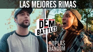 Las MEJORES RIMAS de la DEM DUPLAS RANDOM 2019 🇨🇱 [upl. by Fenelia]