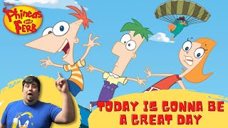 Phineas And Ferb Opening Theme Song Today Is Gonna Be A Great Day Cover  The Shonen Gamer [upl. by Ronel514]