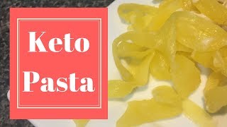 Keto Pasta 2 Ingredients [upl. by Nnylirak874]