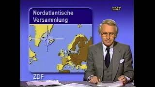 3satZDF quotHeutequot Nachrichten mit Otto Diepholz 13111988 [upl. by Enitsenrae345]