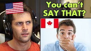 American Reacts to Canadian Taboos things you should NEVER do in Canada [upl. by Asimaj]