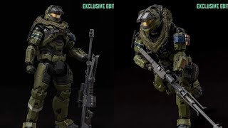 New Halo reach action figure revealed by 1000 toys [upl. by Llewen]