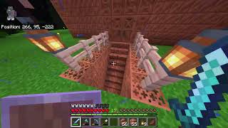 Updates have been made New farms Copper Blocks and Started on Villager Breeder Minecraft ep4 [upl. by Atteyram19]